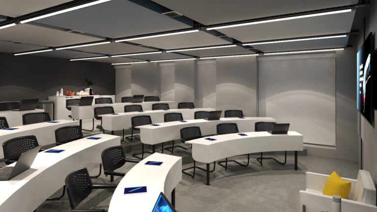 Auditório: Centro de Formacao Glória. Projeto e Construção